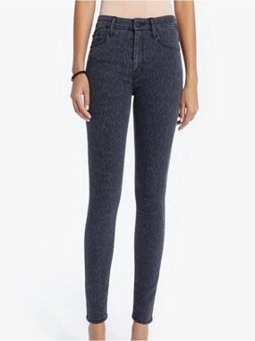 MOTHER High-waisted Looker denim jeans in Bad Cat!